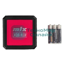 Лазерный уровень MTX XQB RED Basic SET, 10 м, красный луч, батарейки, резьба 1/4
