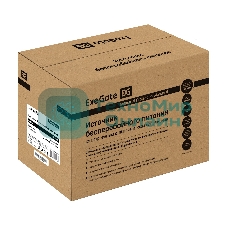 Источник бесперебойного питания (инвертор, синус, для котла) ExeGate SineTower SN-1000.LCD.AVR.2SH.1C13.USB 1000VA/800W, чистая синусоида, LCD дисплей, AVR, 2*Schuko+1*C13, USB, линейно-интерактивный, черный