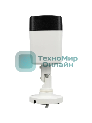 Камера HiWatch IP 2Мп уличная цилиндрическая, EXIR ИК 30м, 1/2.9 CMOS, 1920х1080@25к/с, объектив 2.8мм, угол 104, мех ИК-фильтр; 0.01Лк@F2.0, H.265/H.265+/H.264/H.264+/MJPEG ROI, коридорный режим, DWDR, 3D DNR, BLC, Smart ИК, обнаружение движения 2.0, IP67, -40...+60C, DC12В/PoE, 6.5Вт