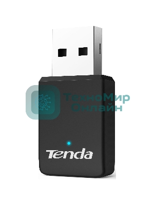 Сетевой адаптер Wi-Fi Tenda WiFi Adapter USB U9 (USB2.0, WLAN 650Mbps, 802.11ac) 1x int Antenna