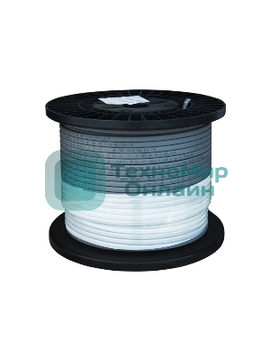 Кабель греющий саморегулирующийся PROconnect для труб, водостоков, крыш 40КНС 2ЛП-65/85, UV, неэкранированный, 40Вт/м, 200м