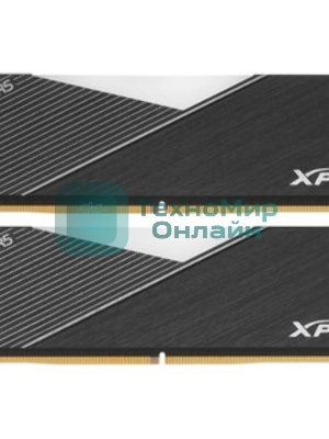 Оперативная память XPG Lancer, DDR5, 32Gb (2x16Gb), 6400MHz, CL32, DIMM, с радиаторами, RGB, черный
