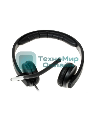 Гарнитура Logitech H650e чёрный, проводная, USB