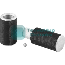 Петля гаражная с шаром Сибртех d 40, 140 мм,2 шт.