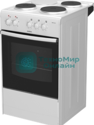 Плита электрическая Darina S EM331 404 W белый, конфорок 3 шт, духовка 50 л, 50 см x 85 см x 56 см