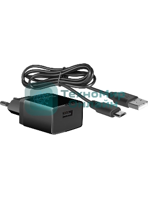 Сетевой адаптер Defender 1xUSB,5V/2.1А, кабель micro-USB (UPC-11)