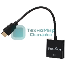 Переходник Telecom Кабель-переходник (TA558) HDMI(M) -> VGA(F) 6937510859436 /6926123463055 