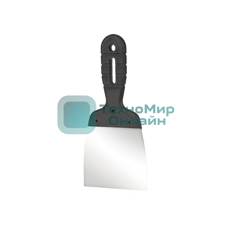 Шпатель Rexant 80 мм нержавеющая сталь, пластмассовая рукоятка