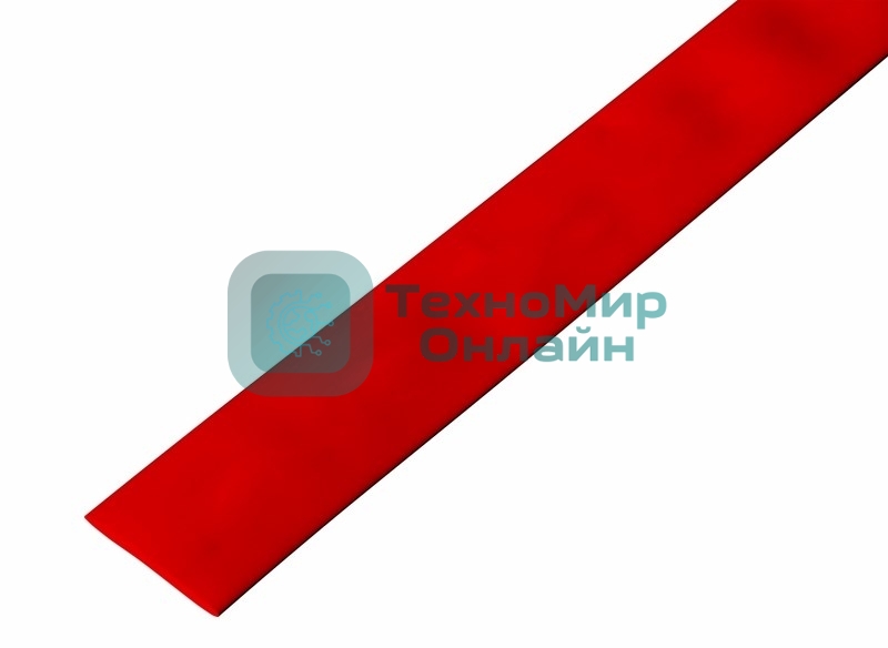 Трубка термоусадочная Rexant 30.0/15.0 1м красный