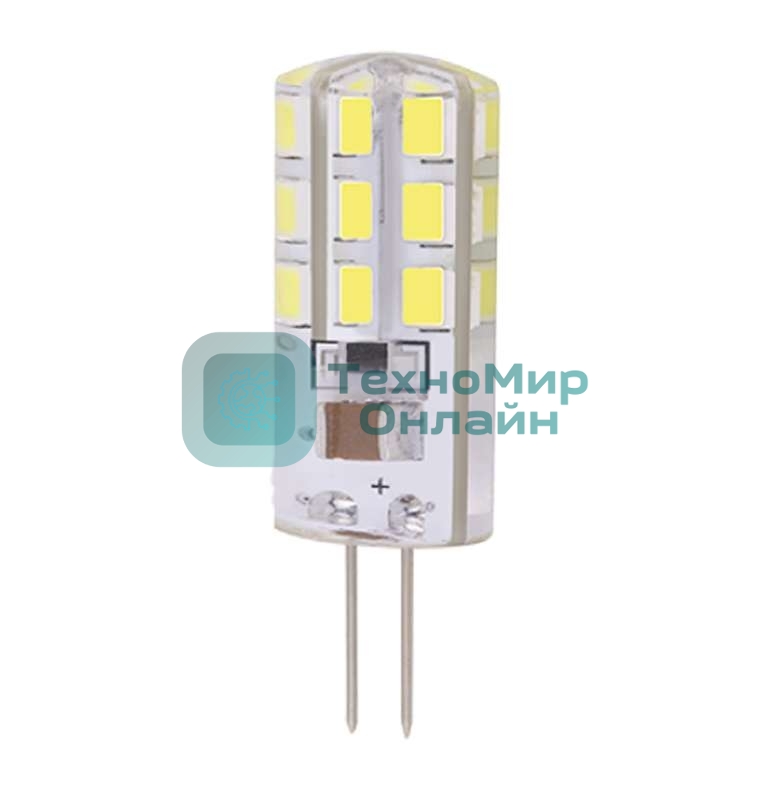 Лампа светодиодная JazzWay PLED-G4 5Вт капсульная 4000К белый G4 400лм 175-240В