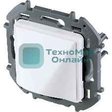 Вывод кабеля с зажимом для крепления Inspiria белый