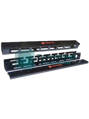 Органайзер LANMASTER (LAN-ORG/CV-1U) кабельный 19