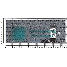 Клавиатура для ноутбука Prestigio SmartBook 116A черная