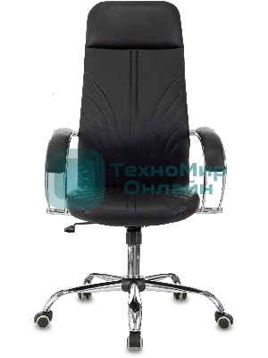 Кресло Бюрократ CH-610SL черный, экокожа