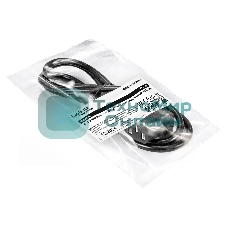 Кабель питания ExeGate Power EC-1P (C13 угловой->C14, VDE-250V-3*1.0мм2, медь, черный, 16A, 1 м)