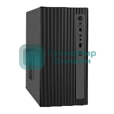 Компьютерный корпус Minitower ExeGate BAA-303M (mATX, без БП, 2*USB, HD Audio, черный)