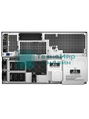 Источник бесперебойного питания APC Smart-UPS SRT SRT10KRMXLI / 10000ВА / 10000Вт / 6xIEC-C13 / 4xIEC-C19 / 3х фазный