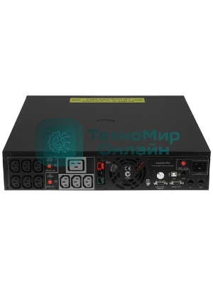 Источник бесперебойного питания CyberPower PR3000ELCDRT2U 3000VA/2700W USB/RJ11/45 (10 IEC)