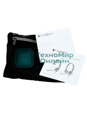 Гарнитура Logitech H650e чёрный, проводная, USB