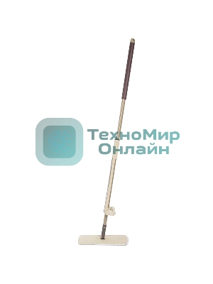 Швабра для пола с механизмом отжатия и насадкой из микрофибры WRING