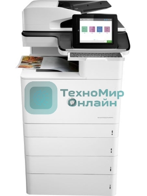 МФУ лазерное HP Color LaserJet Enterprise Flow MFP M776z (3WT91A), A3, цветной, печ. до 46 стр/мин. (А4) до 26 стр/мин. (А3), скан. до 120 стр/мин., 1200 x 1200 dpi (печать) 600x600dpi (скан.), USB, RJ-45, Air Print, Mopria