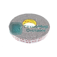 Скотч двусторонний вспененный 3M VHB 25 мм серый, 50 м