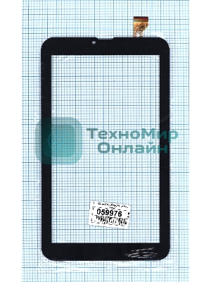Сенсорное стекло (тачскрин) XC-PG0900-061-FPC-A2, черное