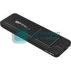 Внешний SSD 1Tb Silicon Power PX10, External, USB TypeC 3.2, черный, read/write 1050/1050 Mb/s