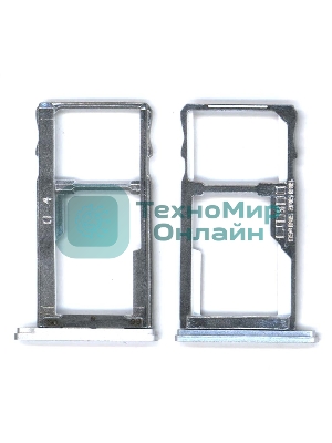 Лоток для SIM-карты Meizu U10 серебристый