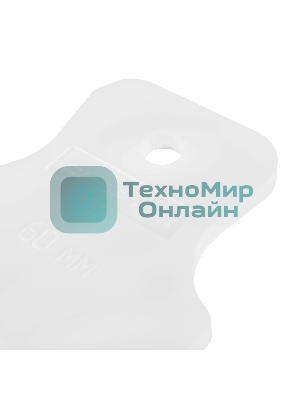 Шпатель Сибртех белая резина, 60 мм