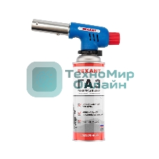 Набор горелка газовая GT-19 с пьезоподжигом + газовый баллон Rexant