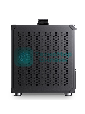 Компьютерный корпус JONSBO C6-ITX Black ITX без БП, боковая панель из закаленного стекла, mini-ITX, черный