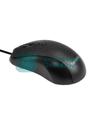 Мышь проводная ExeGate Professional Standard B100 черный, 1000 dpi, USB, кнопки - 3