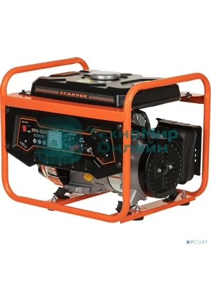 Электрогенератор бензиновый Carver PPG-1200, 1.05 кВт, 65 дБ, 24 кг