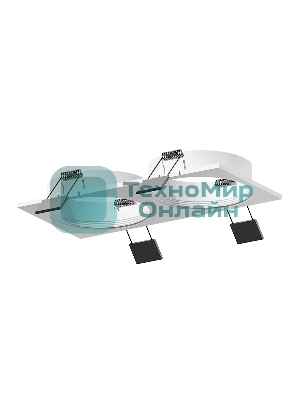 Корпус светильника C6525 SWH белый песок 160*80*H25mm MR16 GU5.3