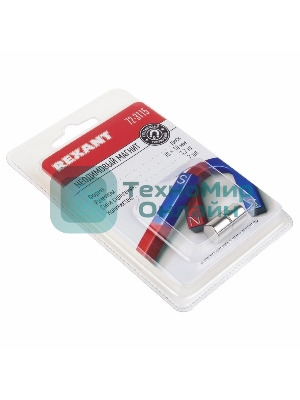 Неодимовый магнит диск Rexant 10х10мм сцепление 3,7 кг (упаковка 2 шт)