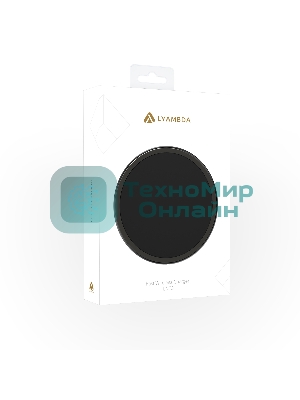 Сетевое зарядное устройство Lyambda Беспроводное LNT3-BK. Цвет черный