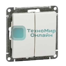 Механизм выключателя 2-кл. СП W59 10А IP20 10АХ бел. SchE VS510-252-1-86