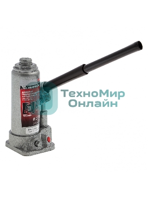 Домкрат Matrix бутылочный 3т h подъема 194–372мм в пласт. кейсе