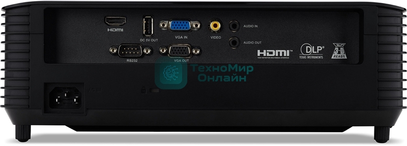 Проектор Acer X129H, DLP, XGA, 4800 Lm, 20000:1, EMEA, 2.7 Kg, EURO Power (replace MR.JR811.00Y, X128HP)