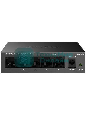 Коммутатор настольный Mercusys MS105GS с 5 гигабитными портам