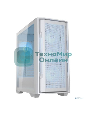 Корпус Cougar Uniface X RGb V2 White, 4x140мм ARGb PWM Fan, ARGb PWM Fan Hub, без БП, E-ATX