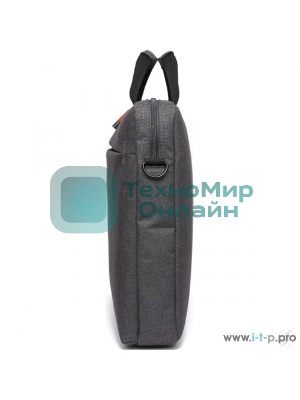 Сумка для ноутбука SUMDEX PON-201GY(Полиэстрсерый до 15,6