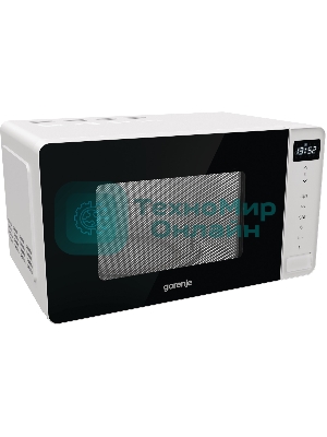 Микроволновая печь Gorenje MO20S4W белый, 20 л, 800 Вт, переключатели - сенсор