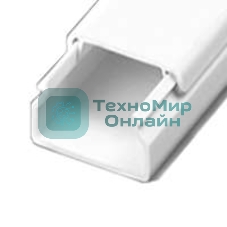 Кабель-канал 25х16 L2000 пластик с двойным замком УралПак КК-19025016-084