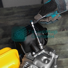 Набор торцевых головок Gross, трещотка 120 зубьев, 12 предметов, 1/4