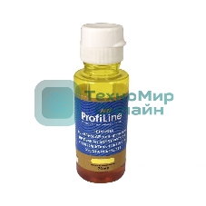 Чернила ProfiLine PL-M0H56AE (GT52) для принтеров HP DeskJet GT5810/GT5820/GT5822/InkTank 110/115/310/315/319/410/415/418 на водной основе Yellow 70 мл