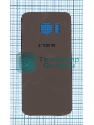 Задняя крышка для Samsung G925 Galaxy S6 Edge золотой