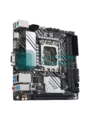 Материнская плата ASUS PRIME H610I-PLUS-CSM, LGA 1700, Intel H610, 2xDDR5, 4xSATA, 1xM.2 PCIe 3.0 x4, 1xPCIe 4.0 x16, 1xHDMI, 1xDP, 1xVGA, 2xUSB-A 3.2 Gen 1, 2xUSB-A 2.0, 1x 1Gb LAN, 3x3.5 мм, 7.1, Mini-ITX
