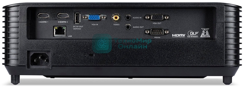 Проектор Acer X1328WHn, DLP, WXGA, 5000 Lm, 20000:1, EMEA, 2.7 Kg, EURO Power